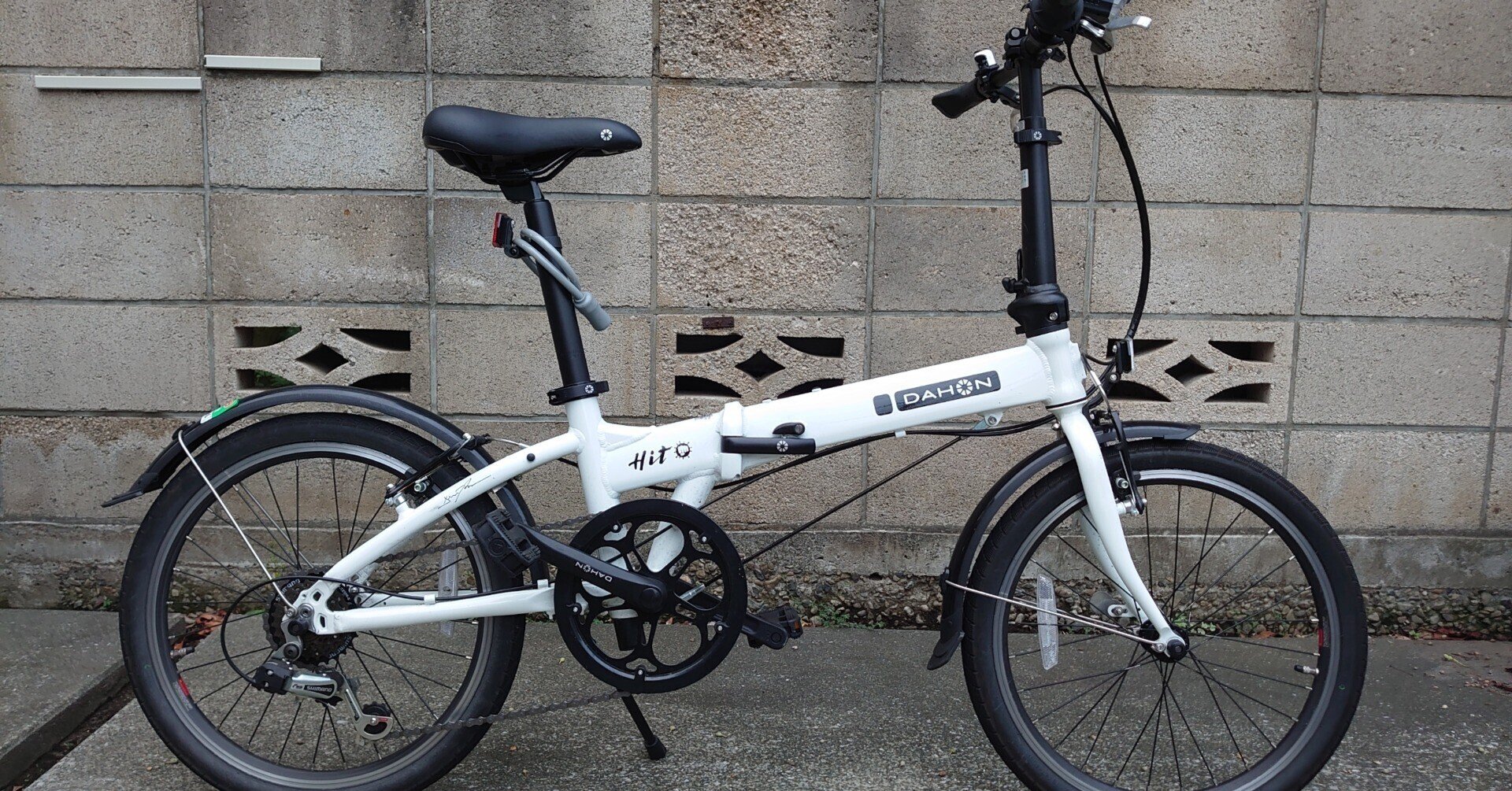 良品！DAHONダホン metro 20インチ アルミ シマノ6速 折り畳み自転車