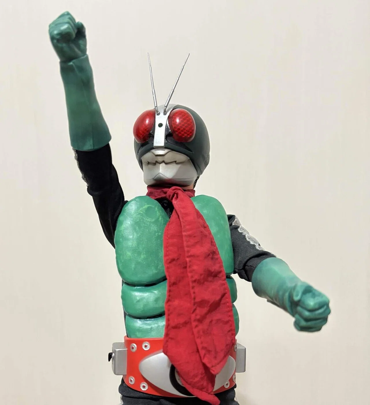 久々のライダーネタ】RAH450 仮面ライダー旧2号 レビュー｜自由なダム