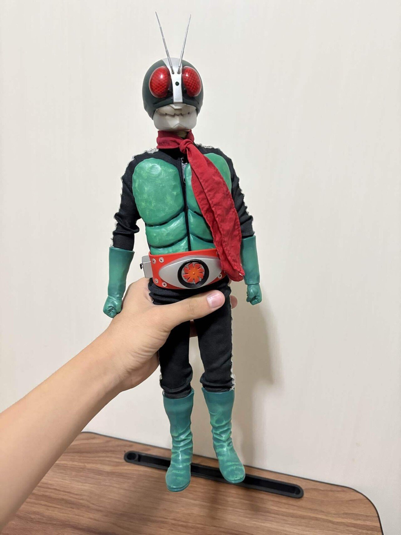 RAH450 仮面ライダー 02 久々のライダーネタ】RAH450 仮面ライダー旧2号 レビュー｜自由なダム