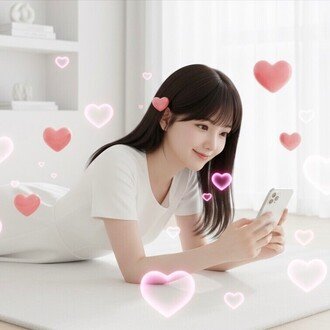 AI彼氏に恋する麗奈