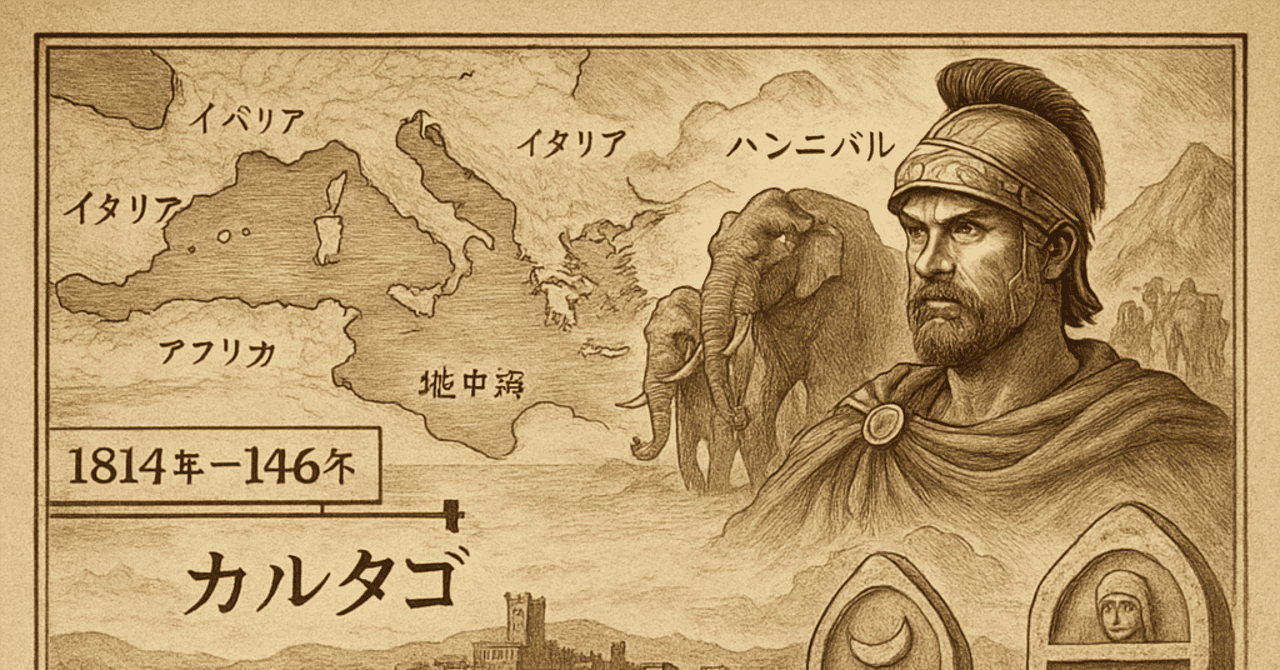 カルタゴ【紀元前814年-146年】｜快斗(ASHBYS,SARATNA)