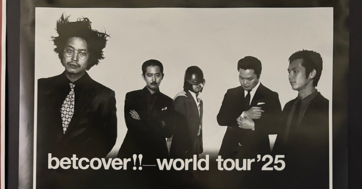 betcover!!】WORLD TOUR '25 9/16 Zepp DiverCity TOKYO公演 レポート