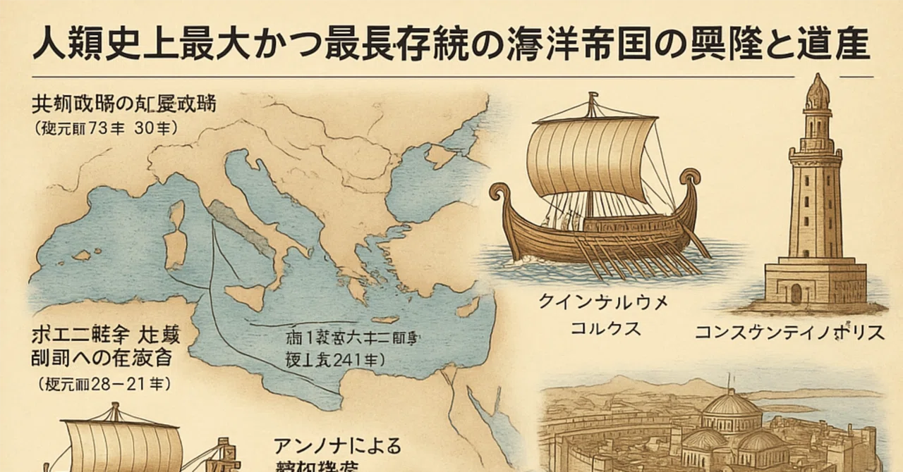 ローマ帝国【紀元前753年-476年/1453年】｜快斗(ASHBYS,SARATNA)