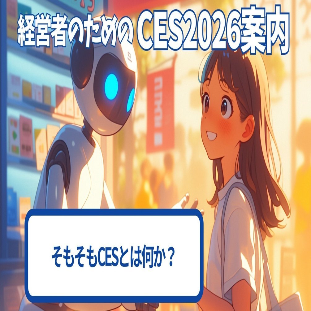 CES2026案内】そもそもCES（家電見本市）とは何か？【視察詳細確定