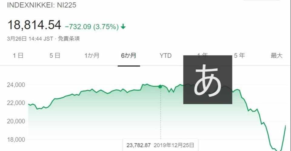 優良株のバーゲンセール おーの Note