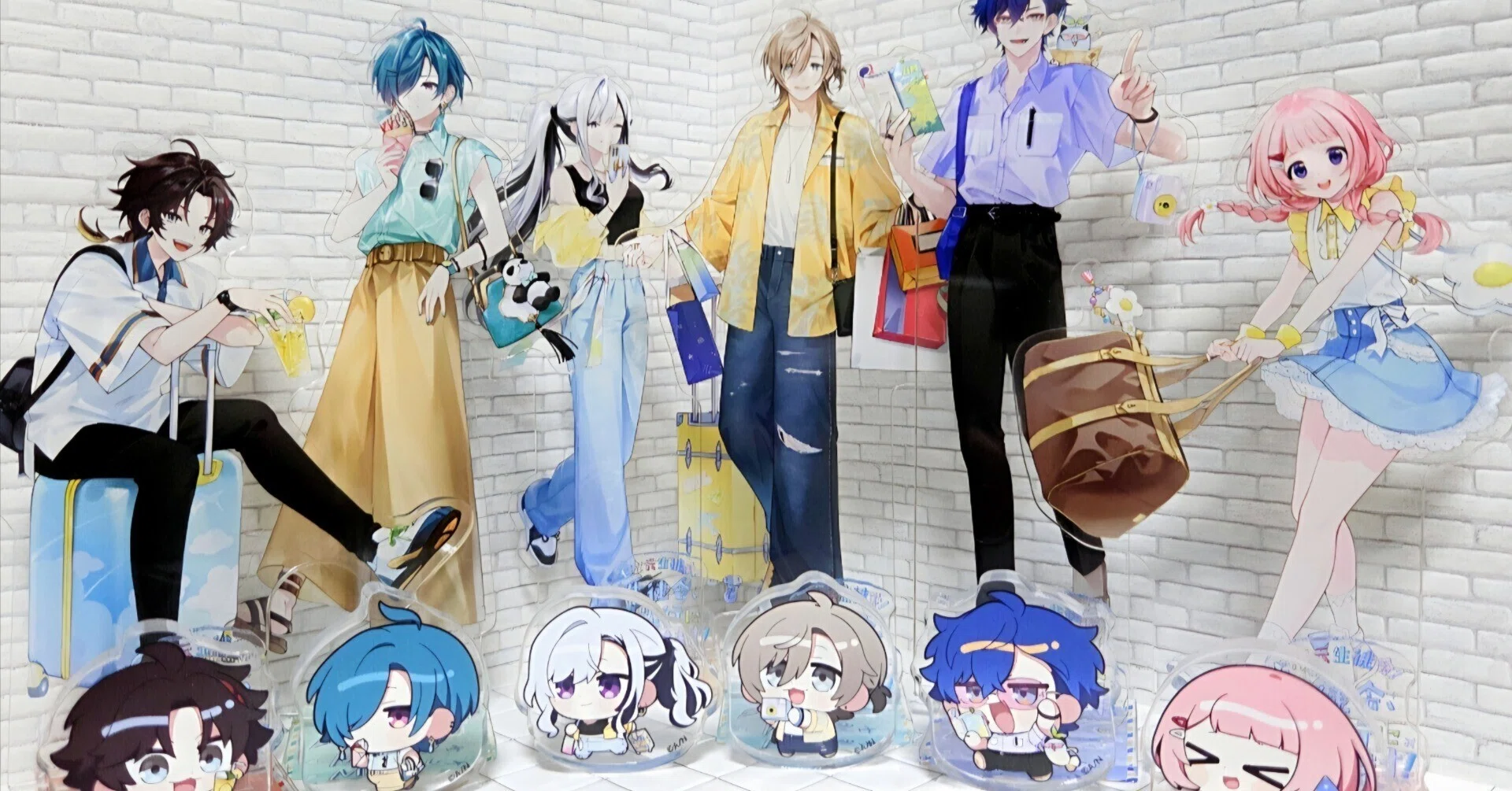 にじさんじ 七次元生徒会 コロコロアクリルスタンド コンプリート にじさんじ 七次元生徒会 まねきねこ コロコロアクリルスタンド