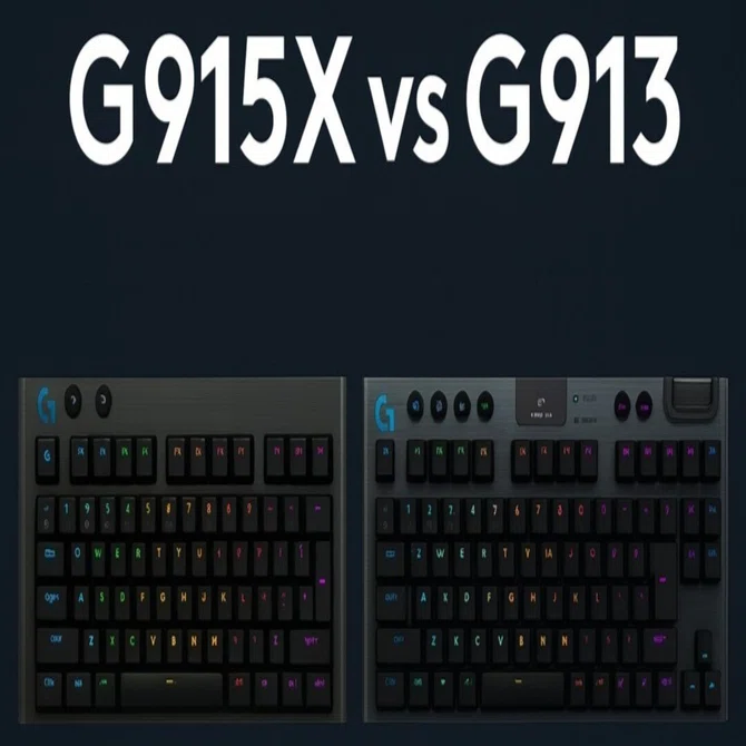 G915とG913の違い！スペックの差に価格以上の価値を見出せるかがカギ