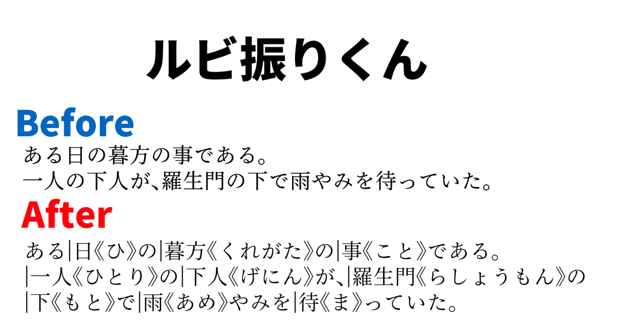 自動総ルビ振りソフト「ルビ振りくん」 ──総ルビで文章の「負荷」を