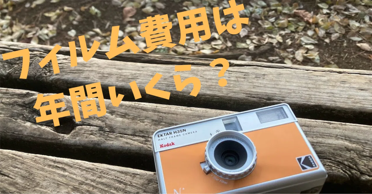 スマホ月1000枚パパが語る｜1年間のフィルムカメラ費用とコスト比較
