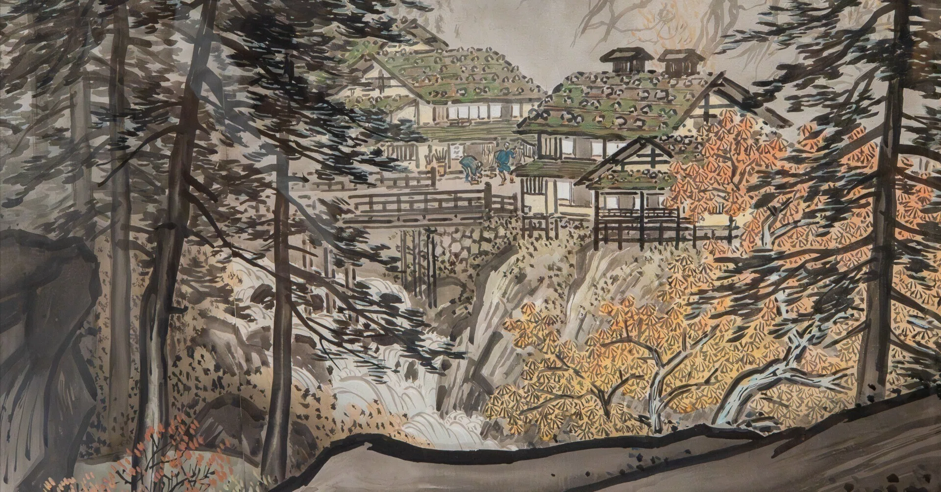美術品へのひとりごと】『溪山四時』川合玉堂 @東京国立博物館|行徳 美術品へのひとりごと】『溪山四時』川合玉堂 @東京国立博物館|行徳
