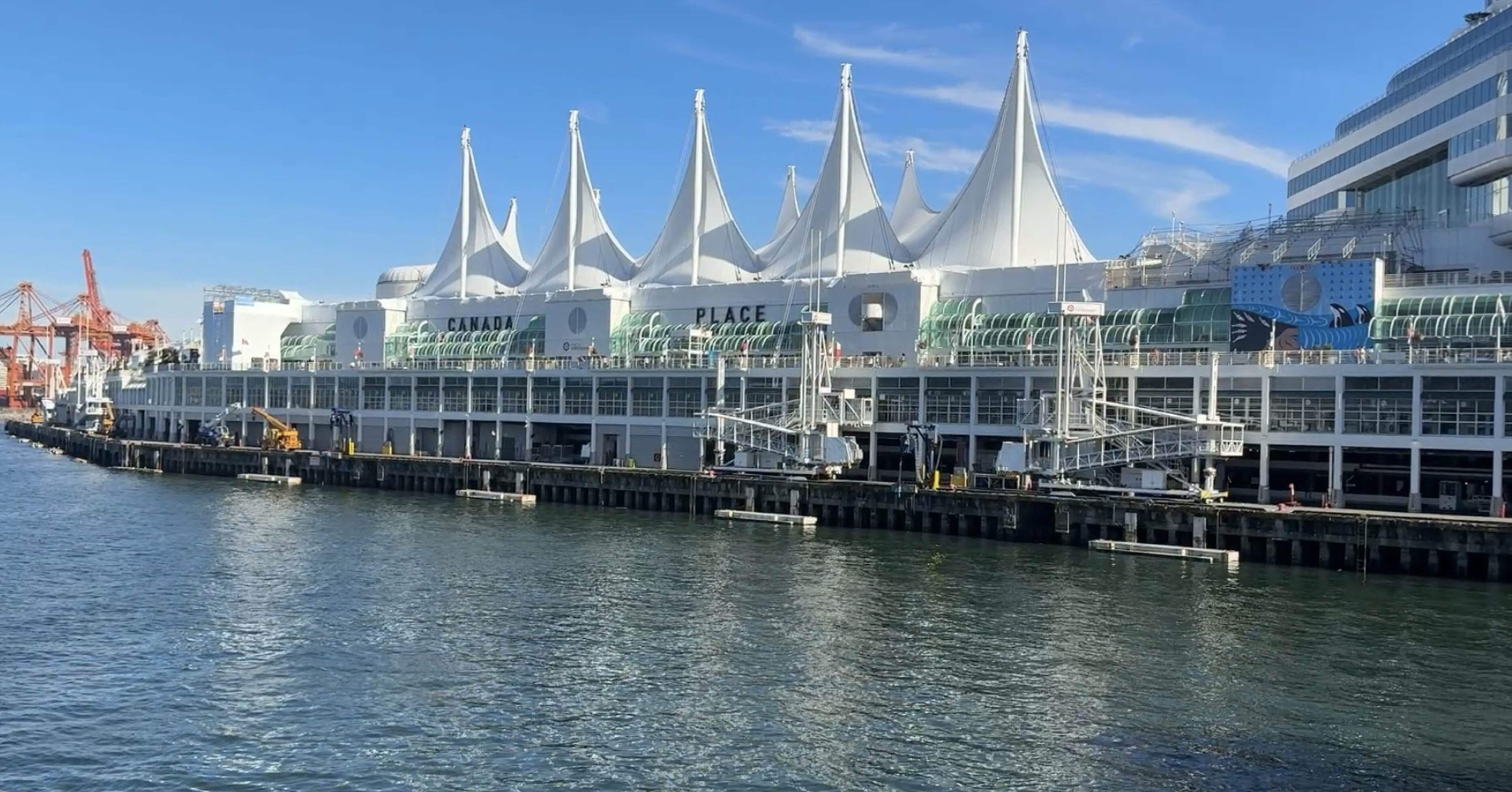 7】バンクーバーの象徴カナダプレイス及び周辺(バンクーバーコン