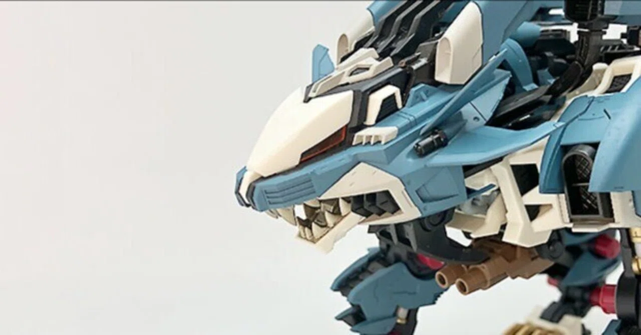 ランナー塗装でゾイドを作る。【プラモ】HMM ZOIDS RZ-041 ライガー