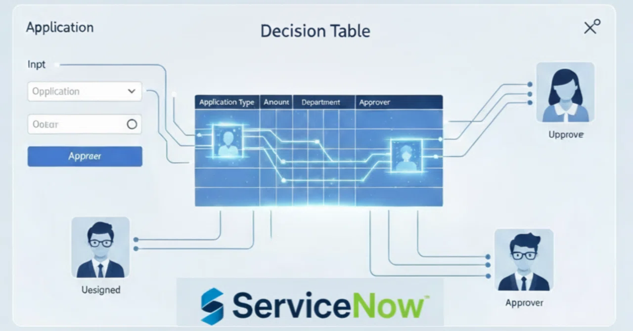 【ServiceNow PDI】Decision Builder (Table)によるExcel保守可能なマトリックスで
