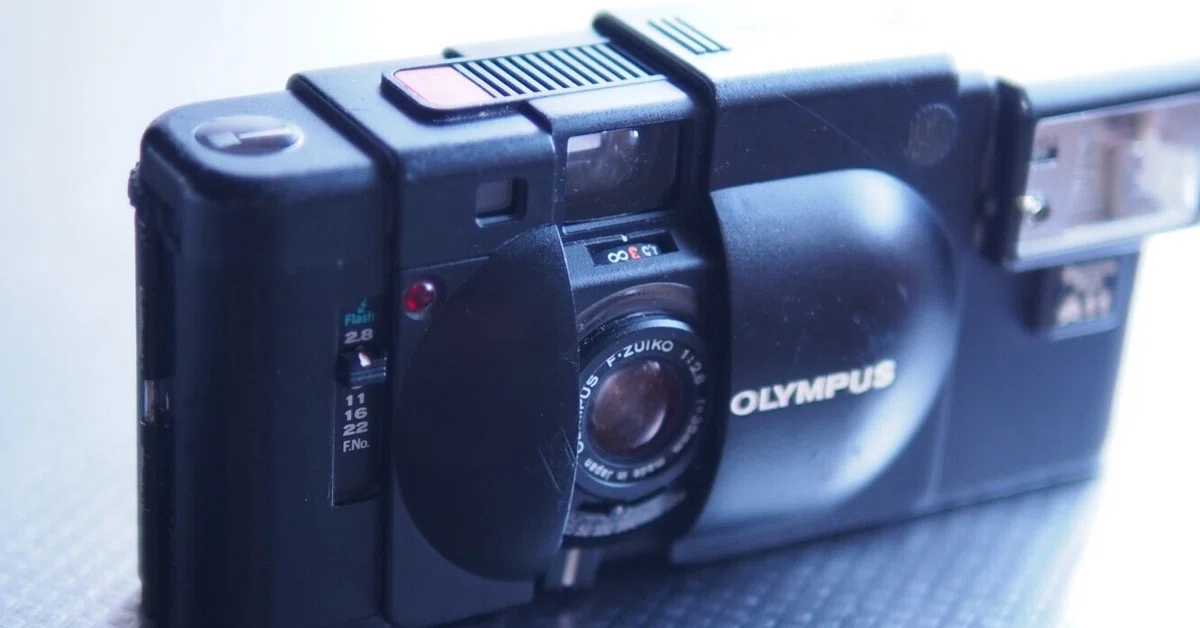 OLYMPUS XAの距離計を見やすくするためにできること｜cherubino