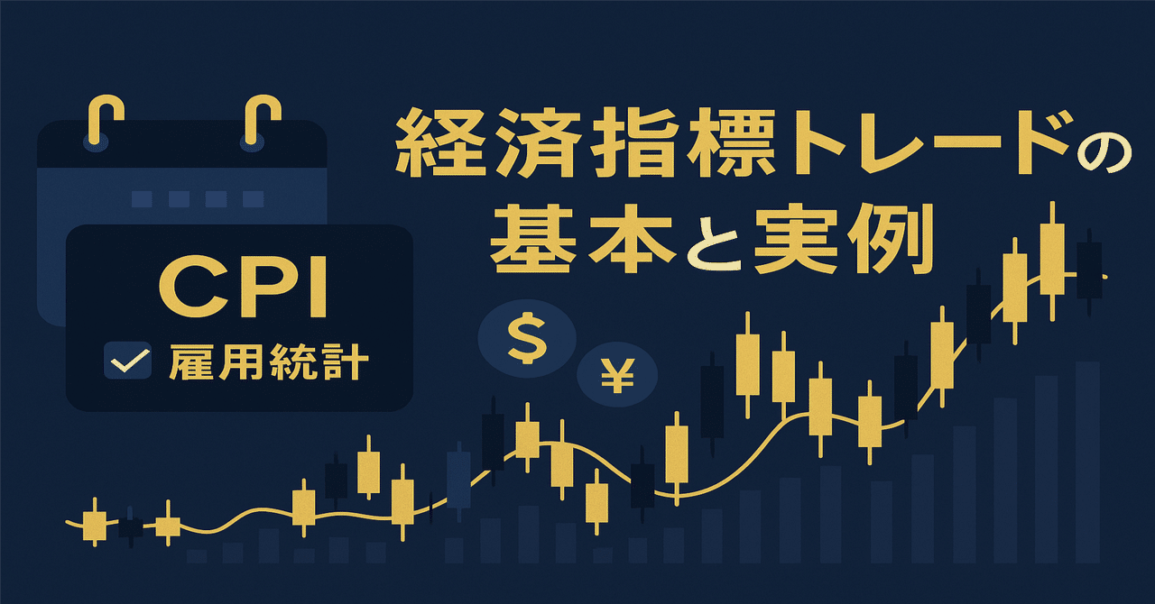 初心者向け】雇用統計×CPIで稼ぐFX入門｜経済指標トレードの基本と実例｜じんや
