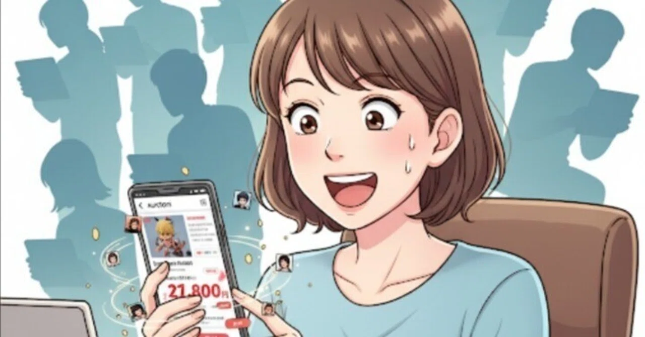 え、まだ知らないの！？」メルカリ公式【オークション機能】をズルく 