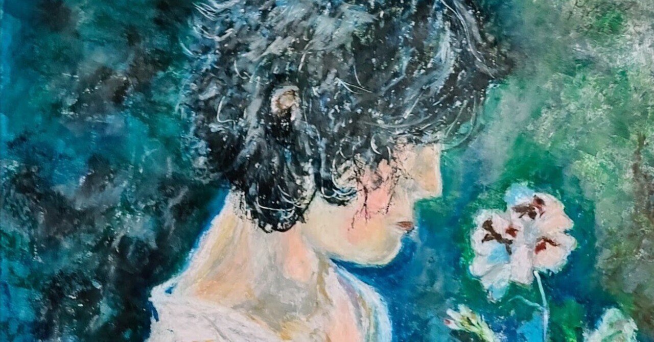 ホアキン・ソローリャ《花を持つイタリアの少女》ポスター ホアキン