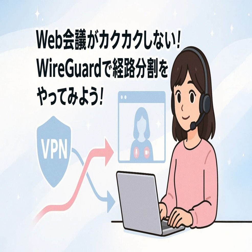 WindowsのWireGuardで経路分割！実践設定ガイド｜中古パソコン屋のナベキンファクトリー