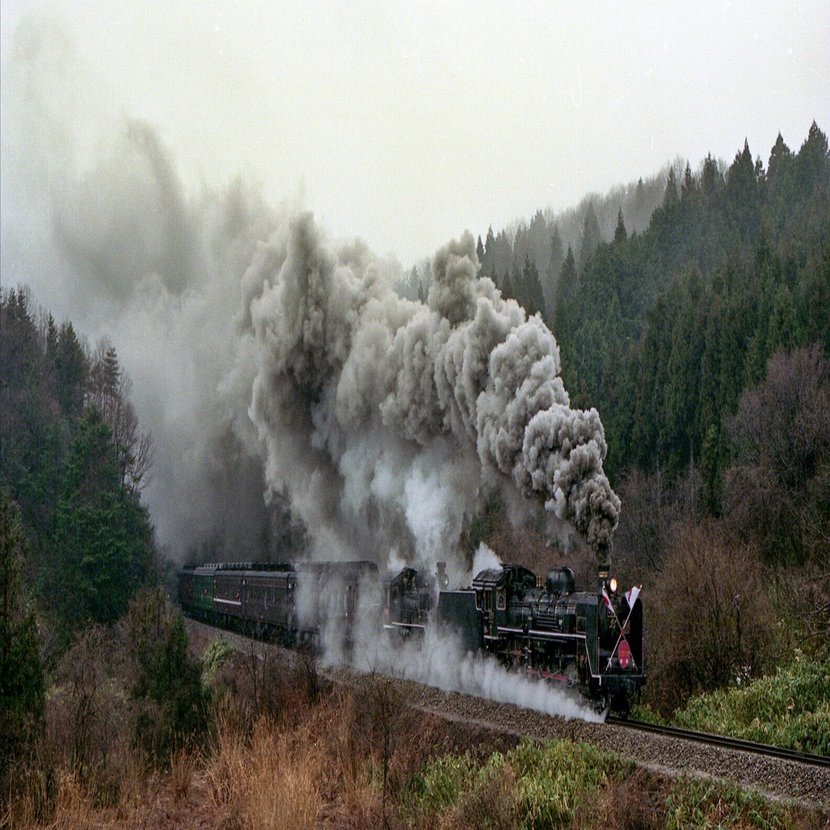 【鉄道グッズ】 JR西日本 七尾線 冬の北陸ときめき号バックル v092, 七尾線：冬の北陸 ときめき号 （1990年）画像補填版｜ひろやん