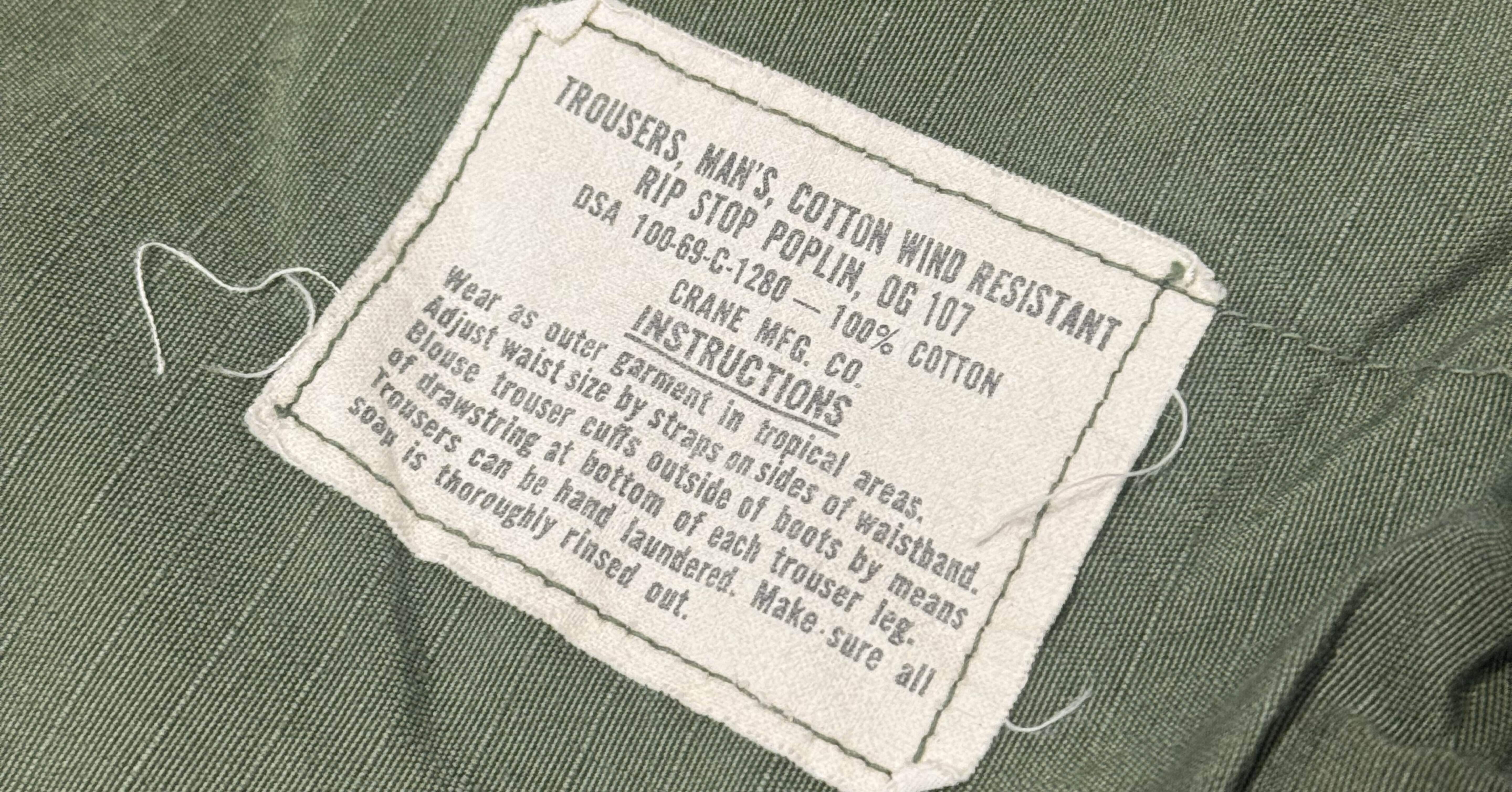 ベトナム戦争期に生まれた傑作 ― ジャングルファティーグパンツの魅力