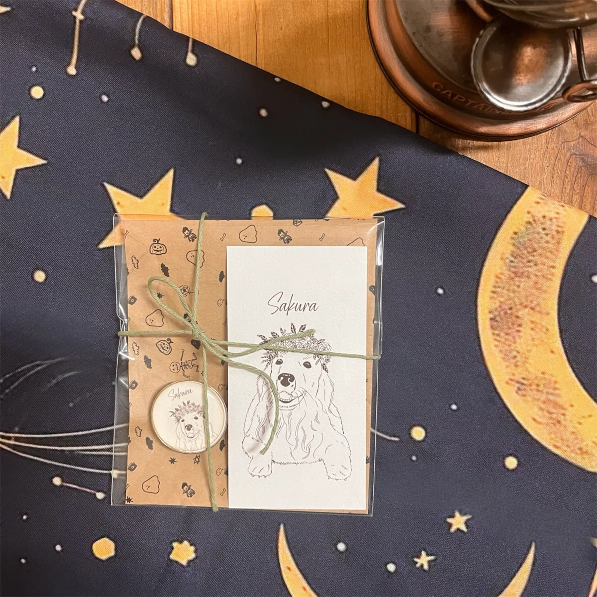 [shop] Halloween Wrapping Paper｜おかめイラスト
