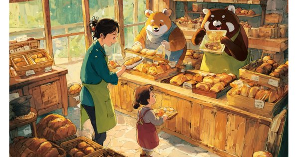 名作絵本『ふたつの たいようと ほしくずの パン』（118票）が