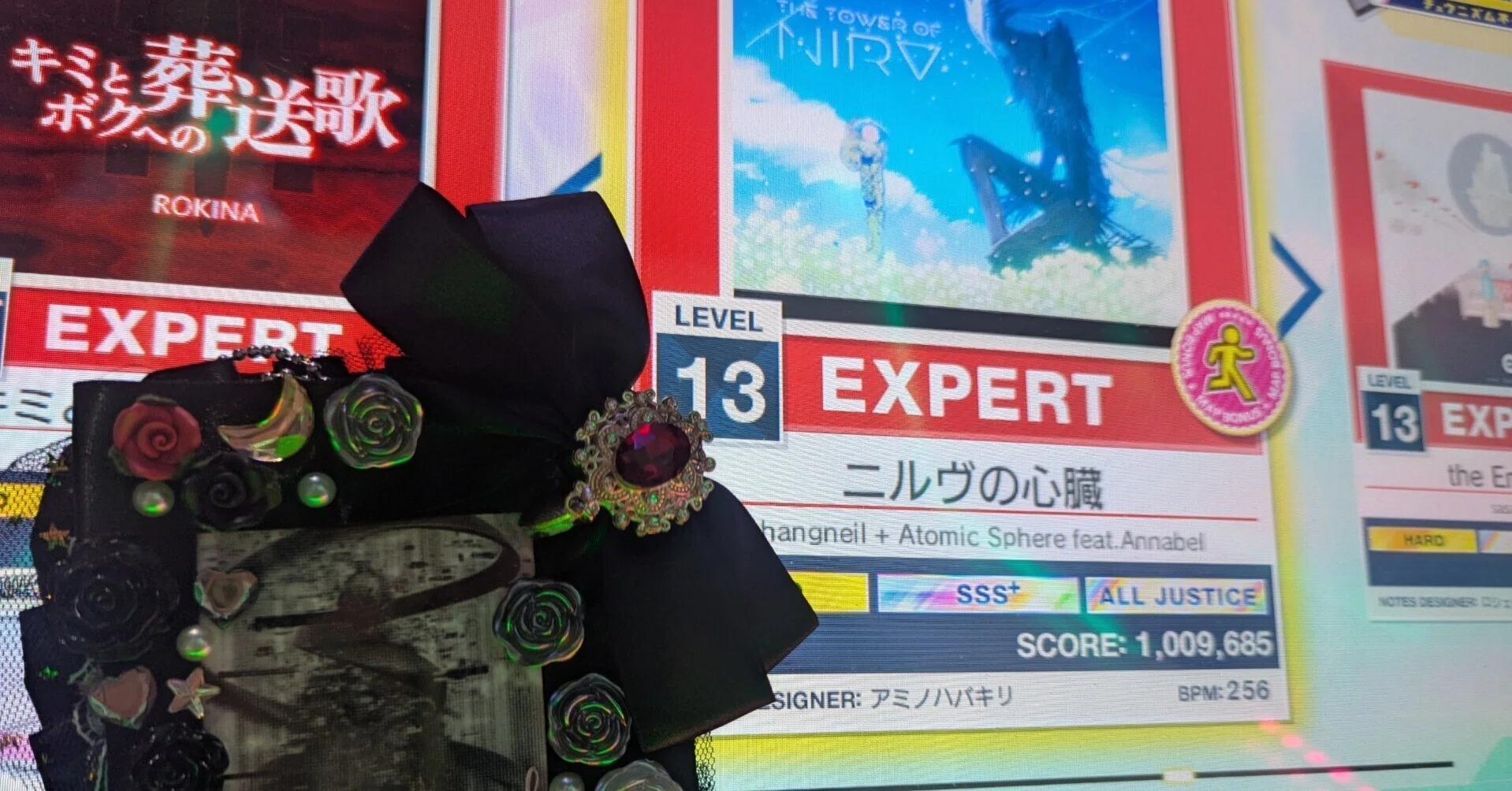 チュウニズム初虹レ到達時のベスト枠・新曲枠紹介記事（Ver.X-VERSE