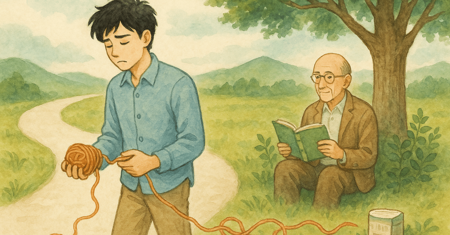 自己実現への道は、“がんばること”じゃなく、“ほどいていくこと”かも