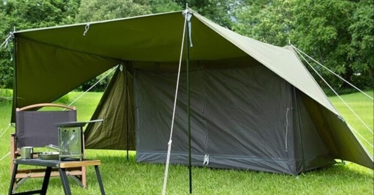 BDK-79TC口コミ 評判｜軍幕風ソロテントの設営のしやすさと防水