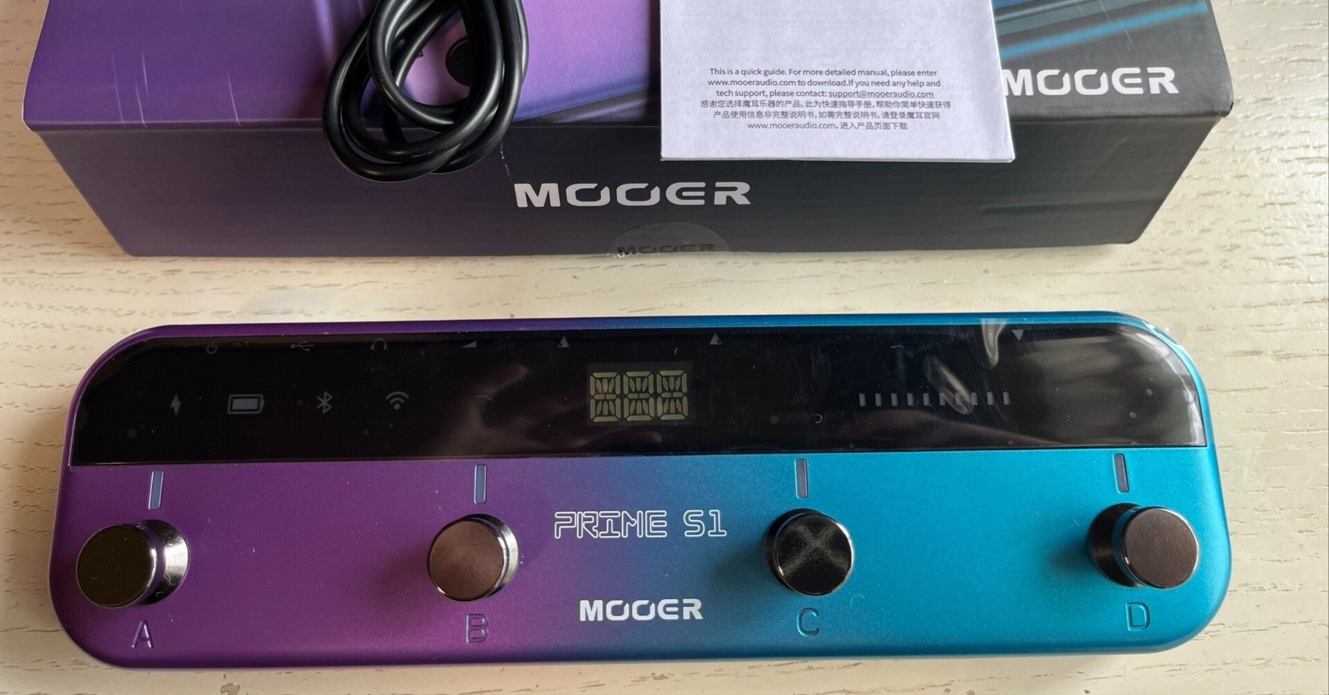 Mooer Prime S1 買っちゃった｜もっち