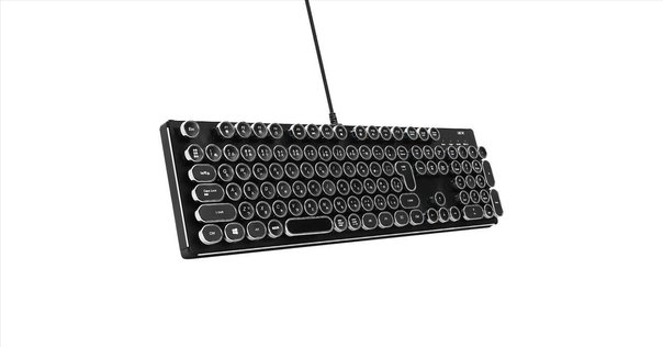 HKW. タイプライター風メカニカルキーボード キーボード Keyboard 楽天市場】HKW. タイプライター風メカニカルキーボード