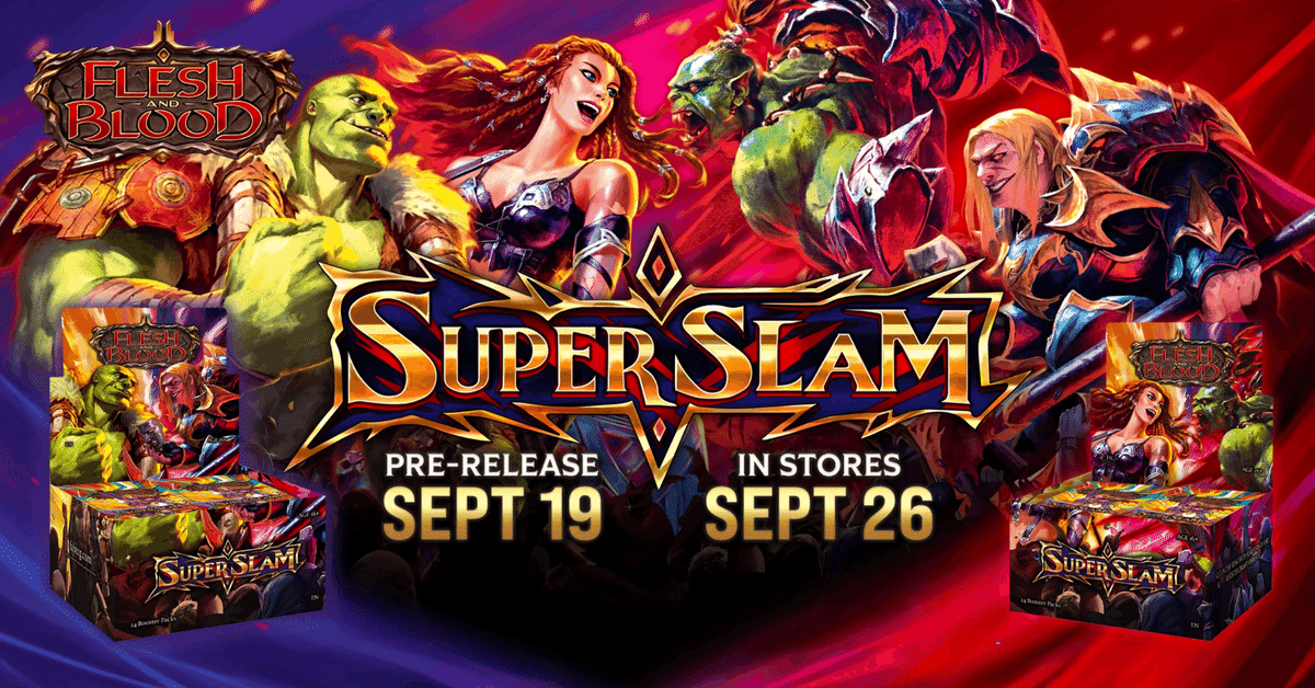 【FaB】　闘魂激突　SUPERSLAM プレリキット Super Slam - Flesh and Blood TCG