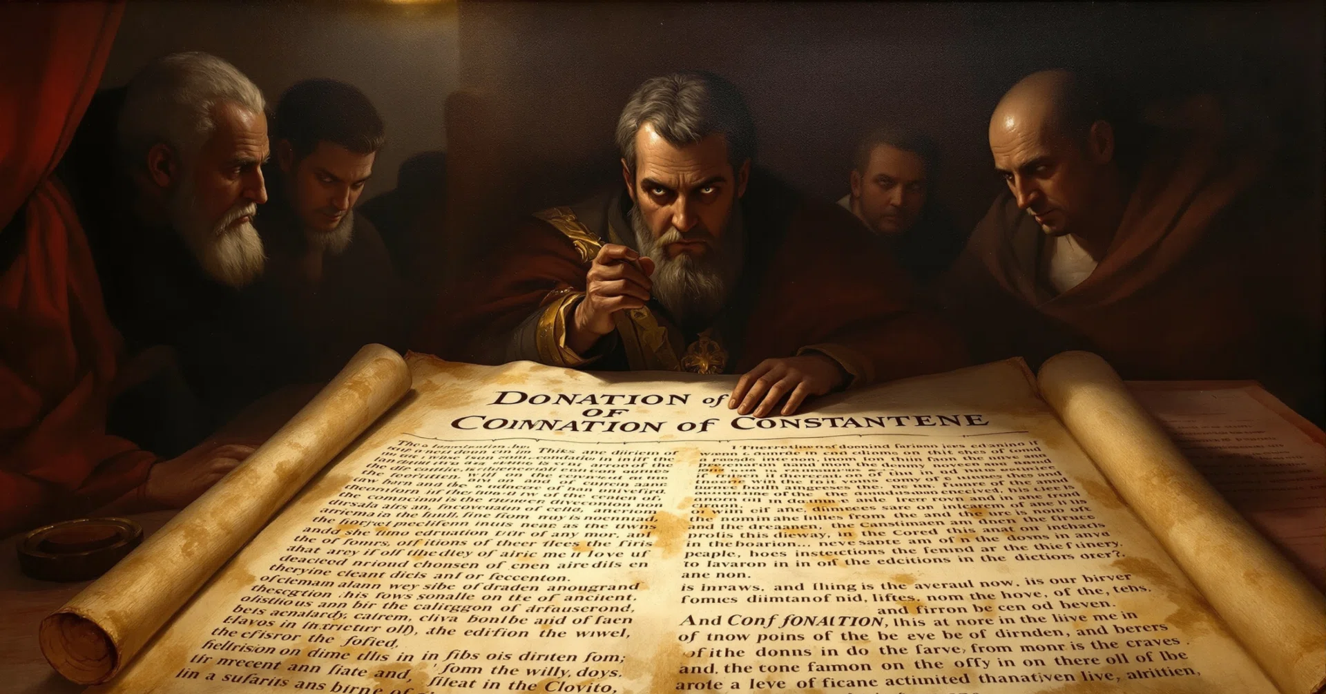 中世最大の偽造文書「コンスタンティヌスの寄進状」が世界を700年間欺