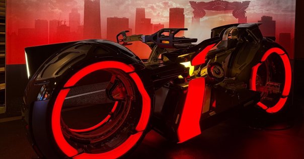 1982年版 TRON ライトサイクル レッド 赤 メディコムトイ トロン シド