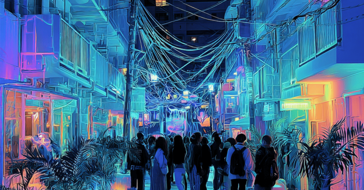 Moon Art Night Shimokitazawa 2025】｜GOH TAKAHASHI
