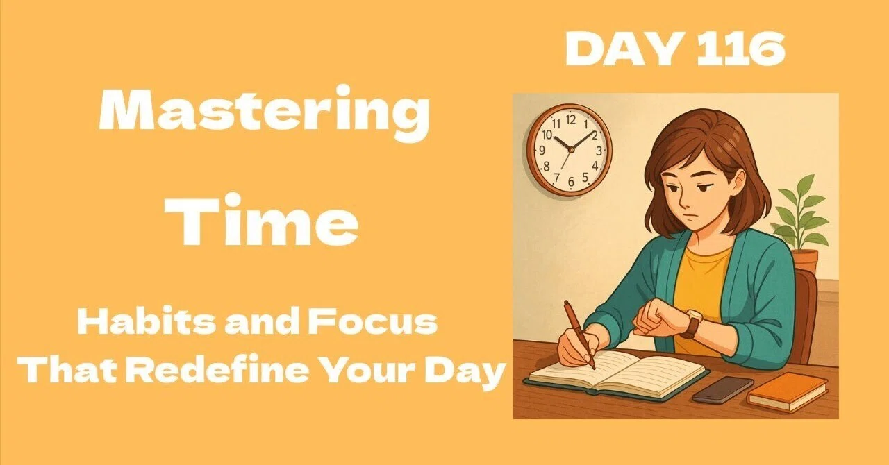 Mastering Time: Habits and Focus That Redefine Your Day｜Magic Carpet ...