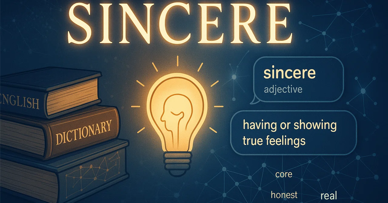 「sincere」の意味本当に理解してますか?AI時代を生き抜くための実践的英語学習法|ウォンバット教授