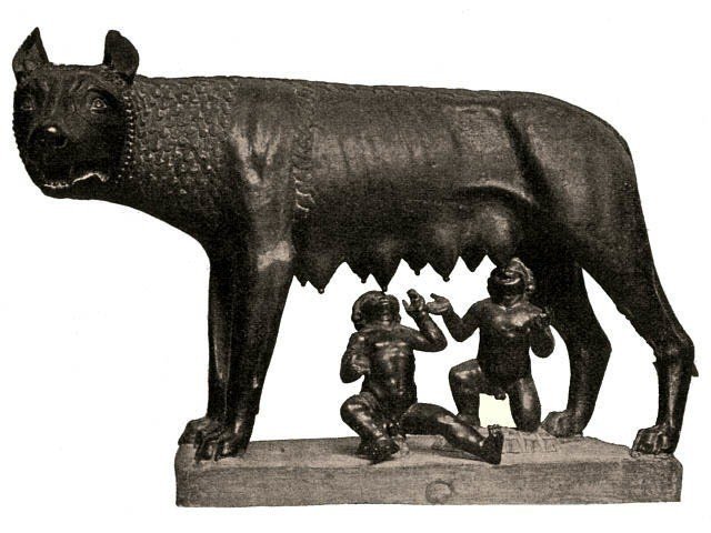 ロムルス　カピトリヌスの雌狼　ローマ建国神話