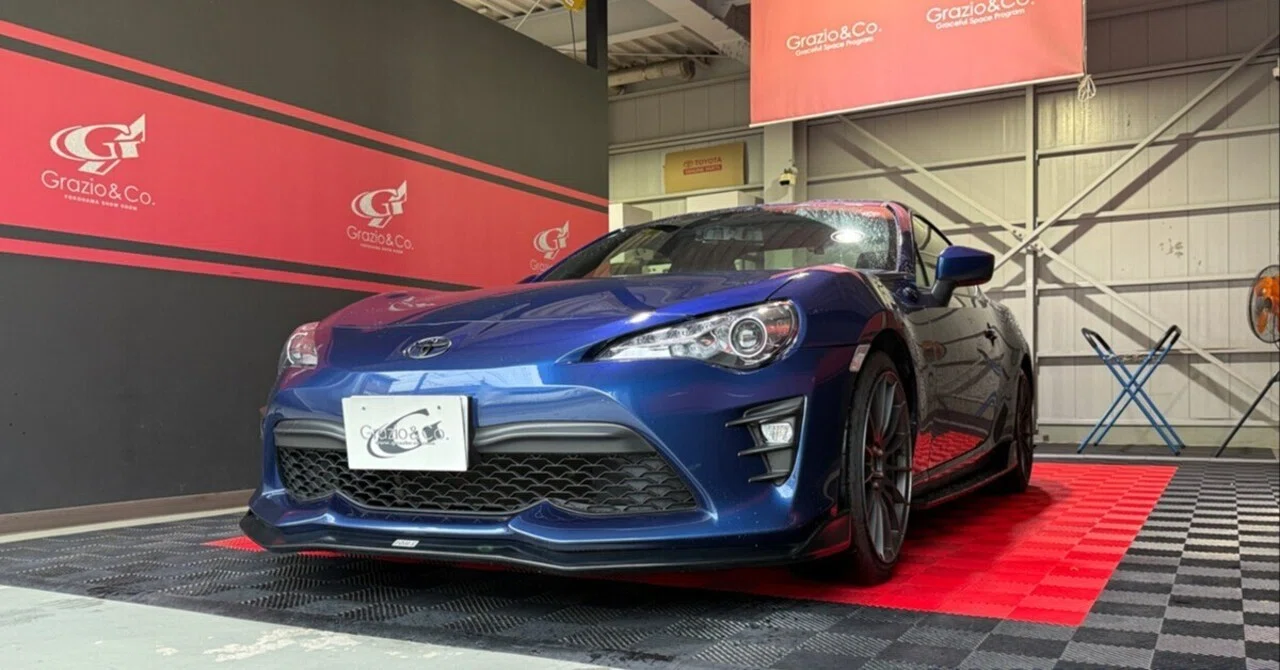 トヨタ86「ウルトラスエード」で相性抜群でした♫｜Grazio&Co.社長日記2.0