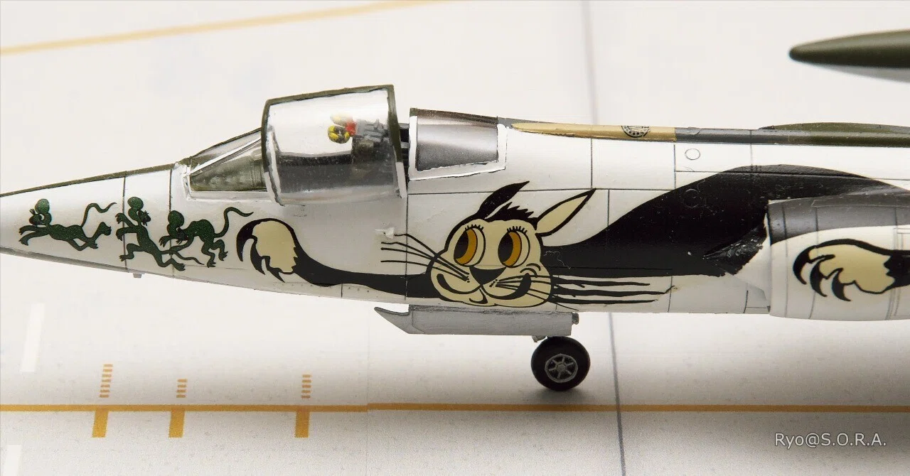 プラモデル製作記 ハセガワ 1/72 F-104G/S スターファイター