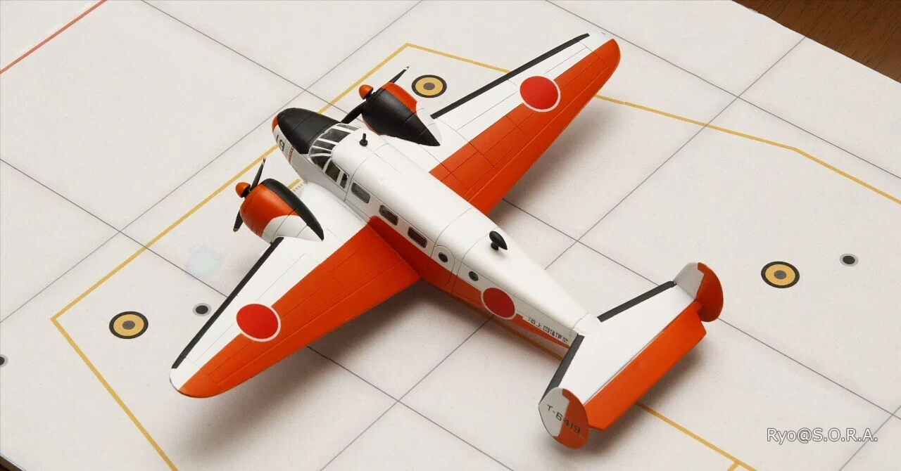 プラモデル製作記 パイオニア2 1/72 ビーチ C-45 エクスペディター