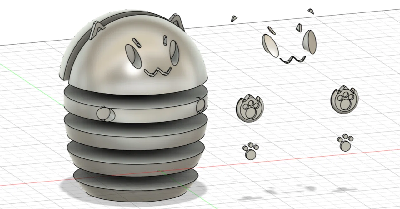 Making a TAMA-neko with a 3D printer｜Enter