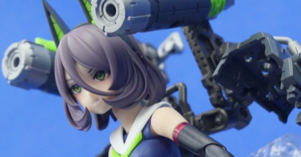 重装備が映える！メガミデバイス『バスタードール タンク』を初心者