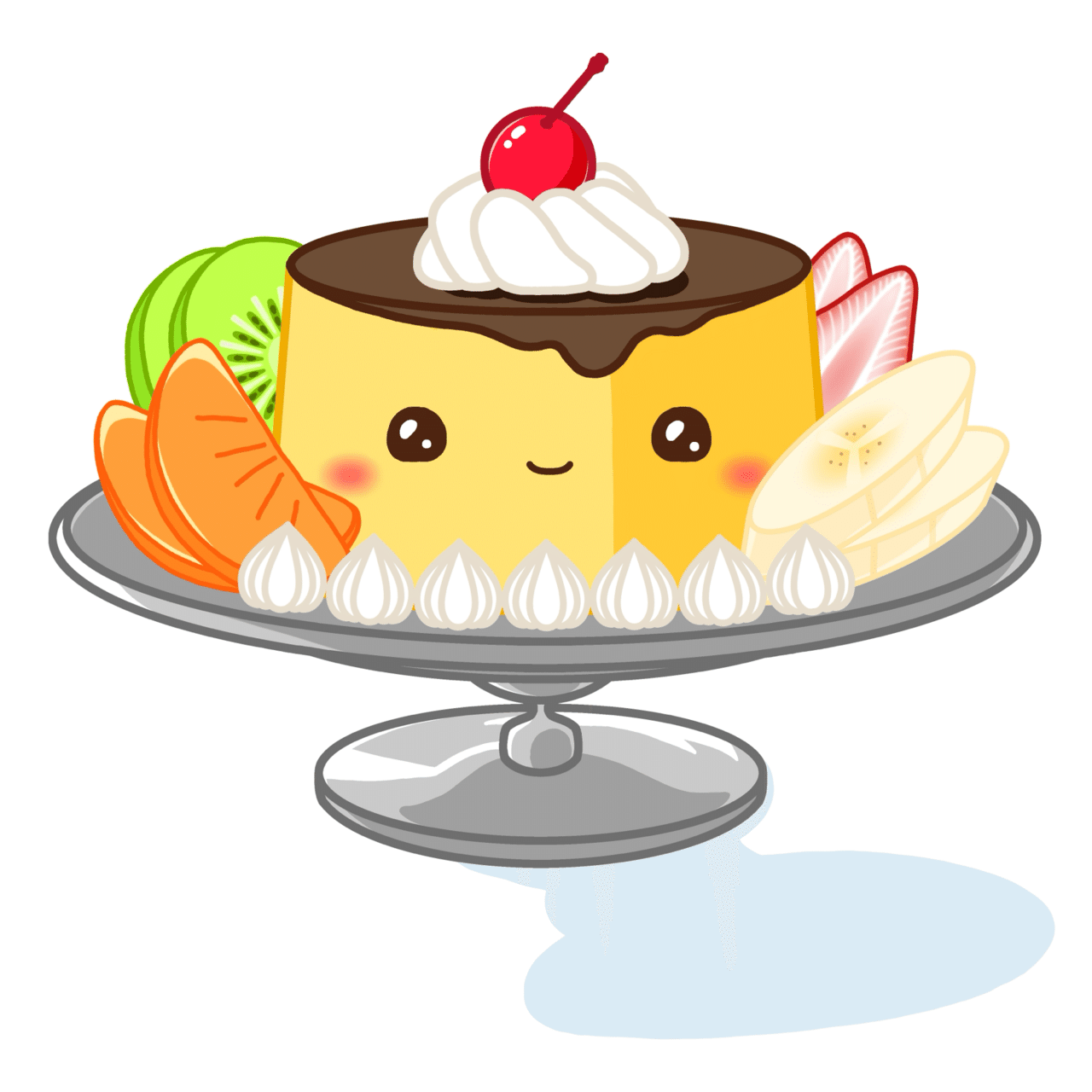 プリンちゃんをアラモードにするんでしょ！｜なみなみ・しずか