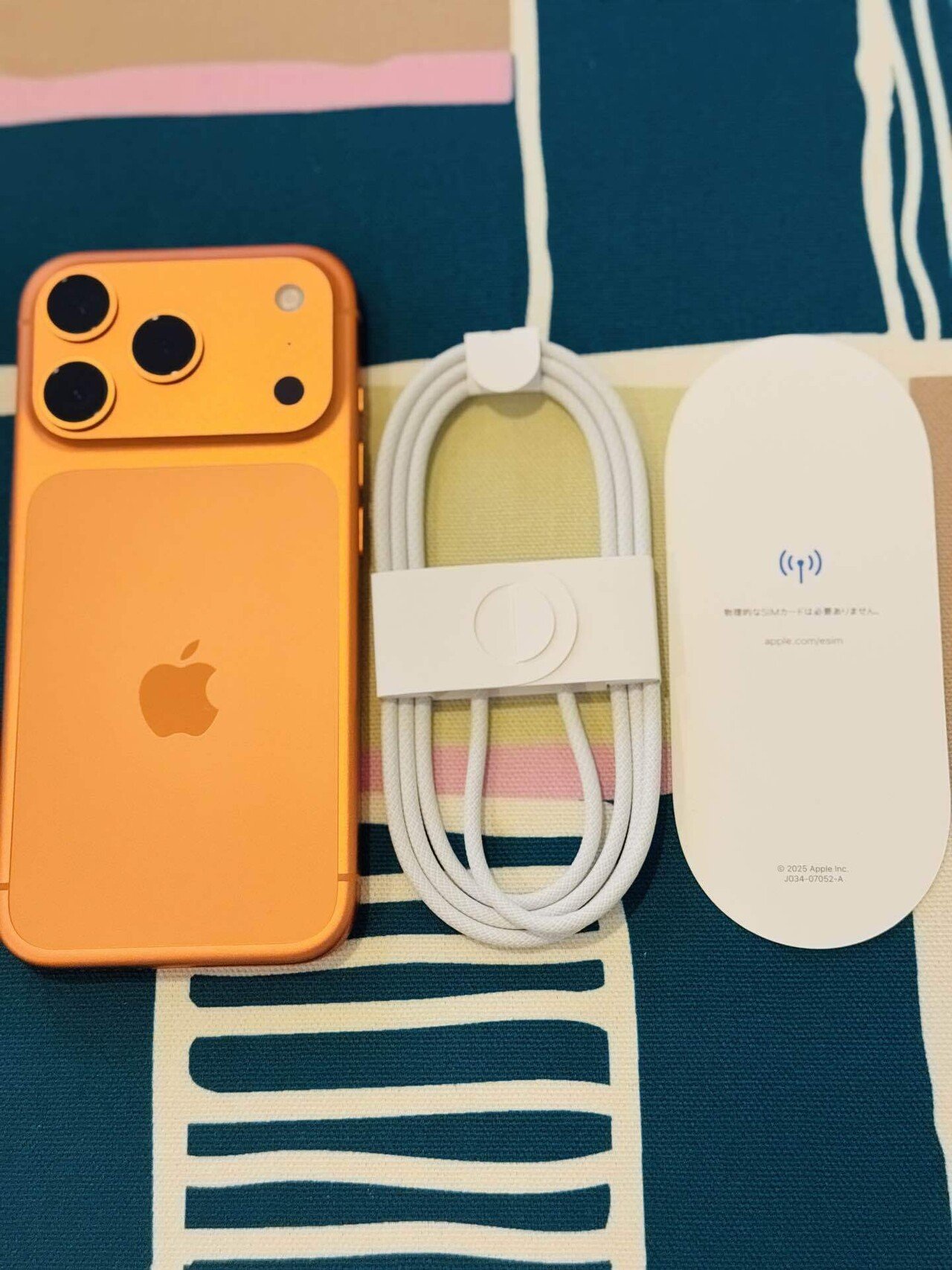 新品未開封iPhone17ProMax 256GB コズミックオレンジ+ ケース ムスビー｜新品、未開封 iPhone 17ProMax 256GB SIMフリー