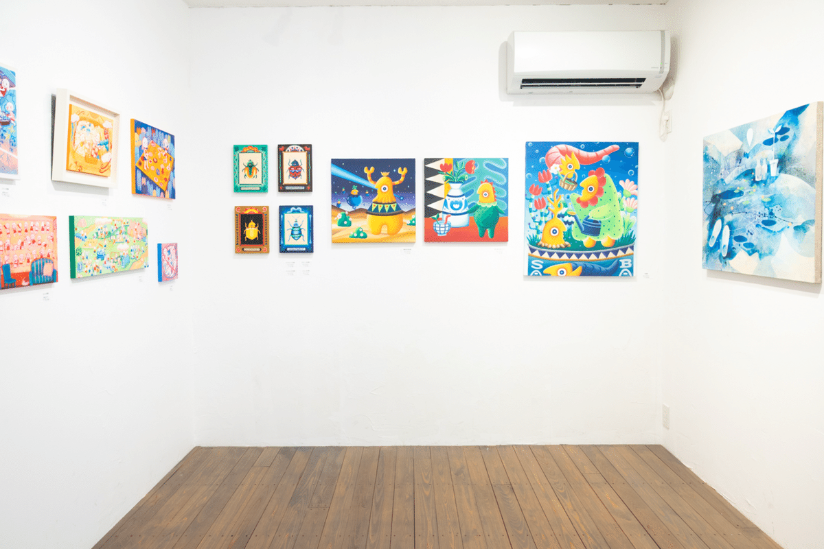 3人展 描く日々のかて｜はらぐろぴかそ