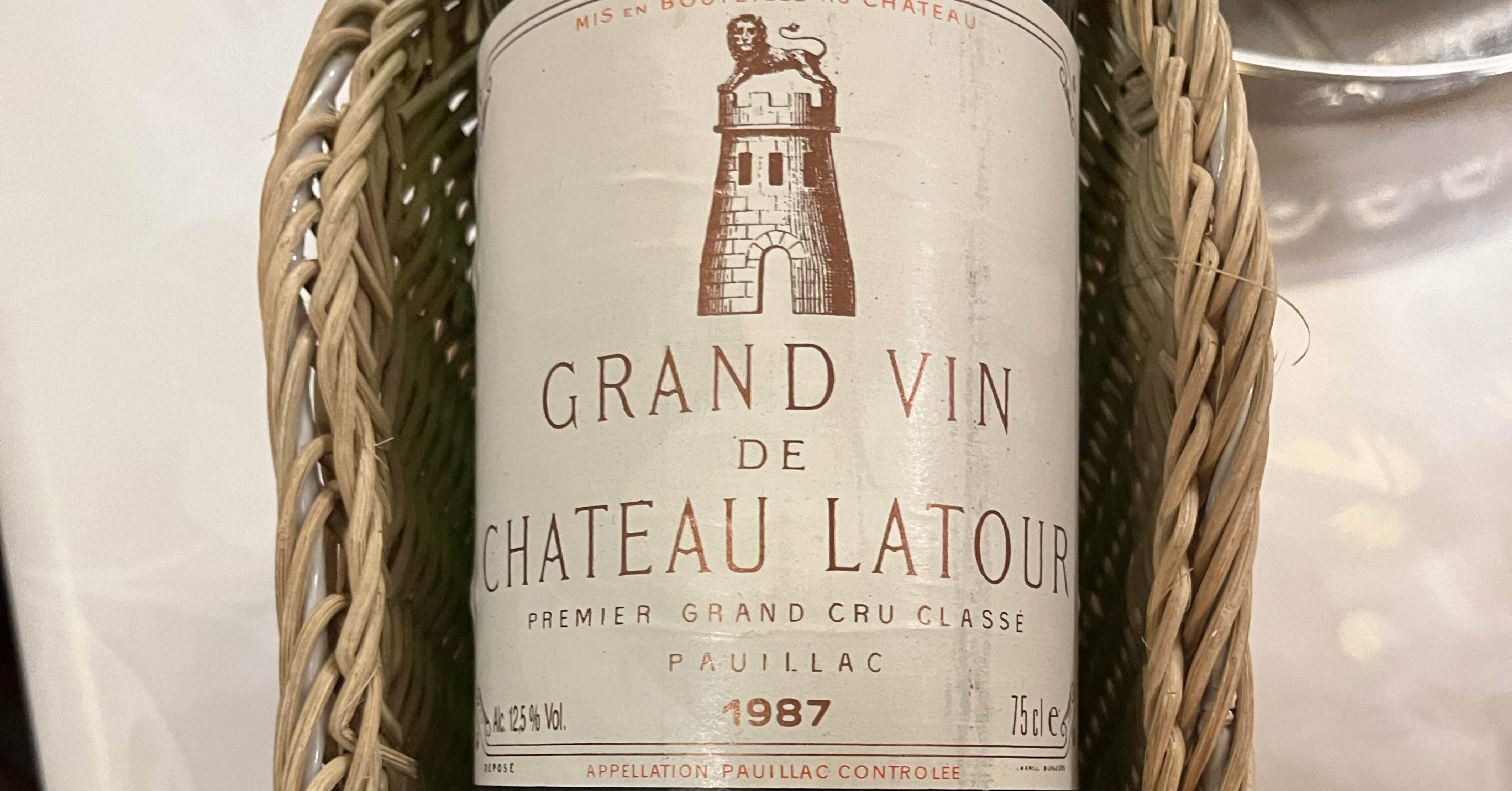 ワイン備忘録］CHATEAU LATOUR 1987｜hideG