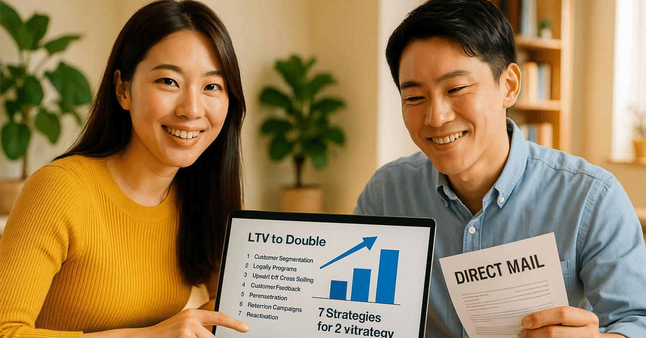 マーケティング：顧客維持・管理・拡大化：顧客LTVを2倍にする7