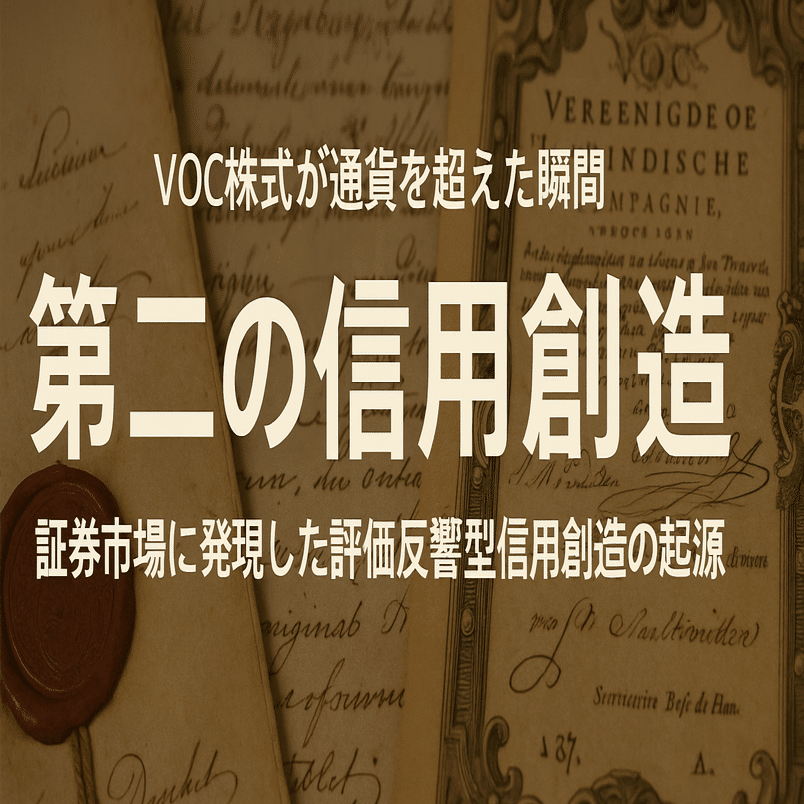 第二の信用創造──証券市場に発現した評価反響型信用創造の起源「二層構造理論2.0」｜LETITA