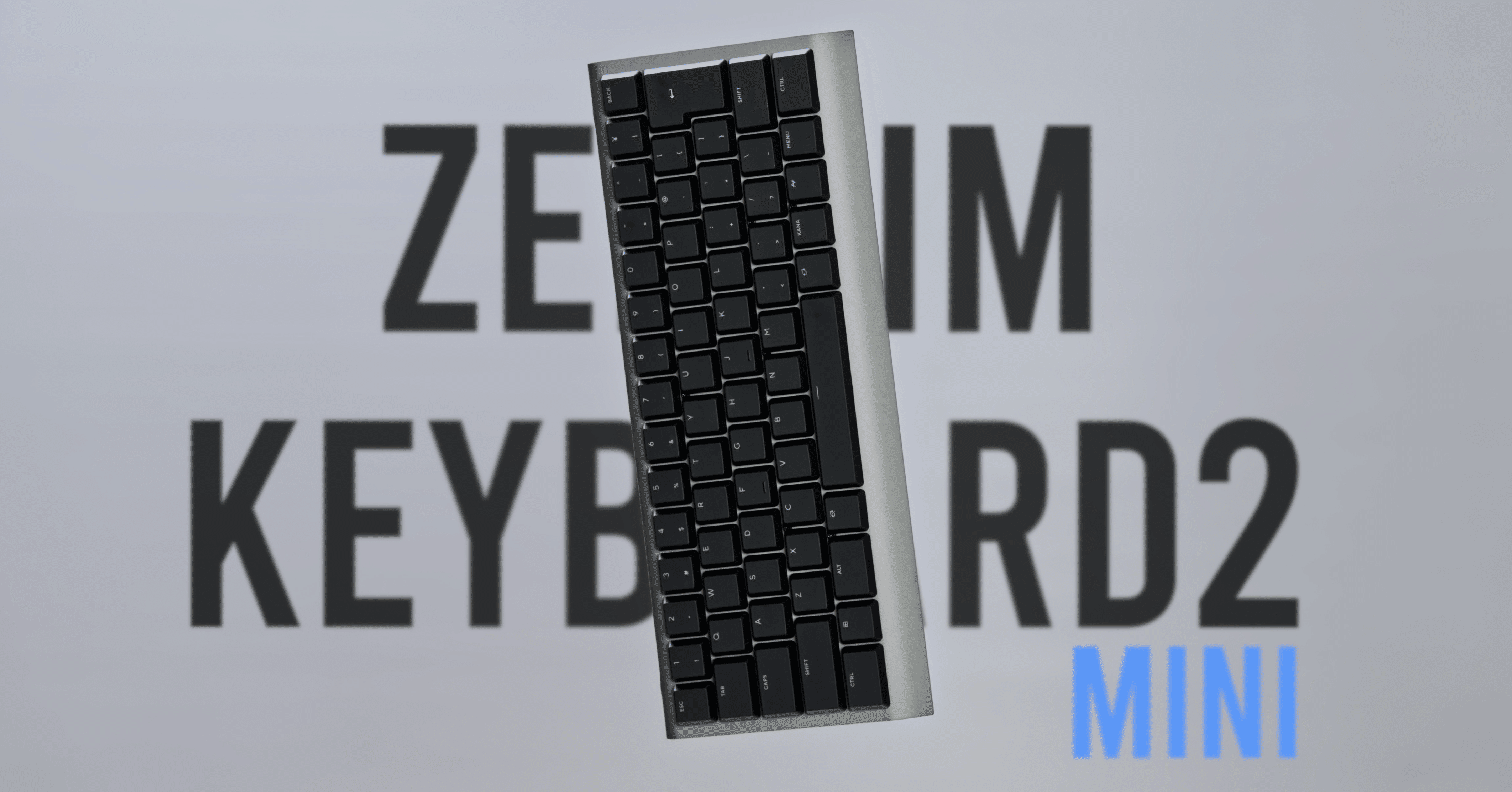 機能と美学の調和 ZENAIM keyboard2 mini デザインレビュー｜+m design